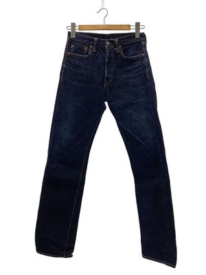 FULL COUNT Straight Pants, Size 28, Denim, Navy, 1108XX