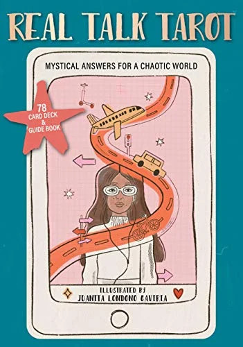 Real Talk Tarot, 78 Card Deck and Guide Book : Mystical Answers for a Chaotic World by Juanita Londoño Gaviria (2021, Kit)