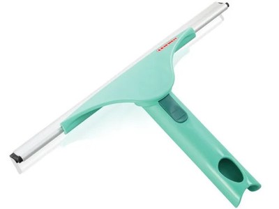 Leifheit Abzieher Powerslide türkis-silber 28 cm Fensterwischer