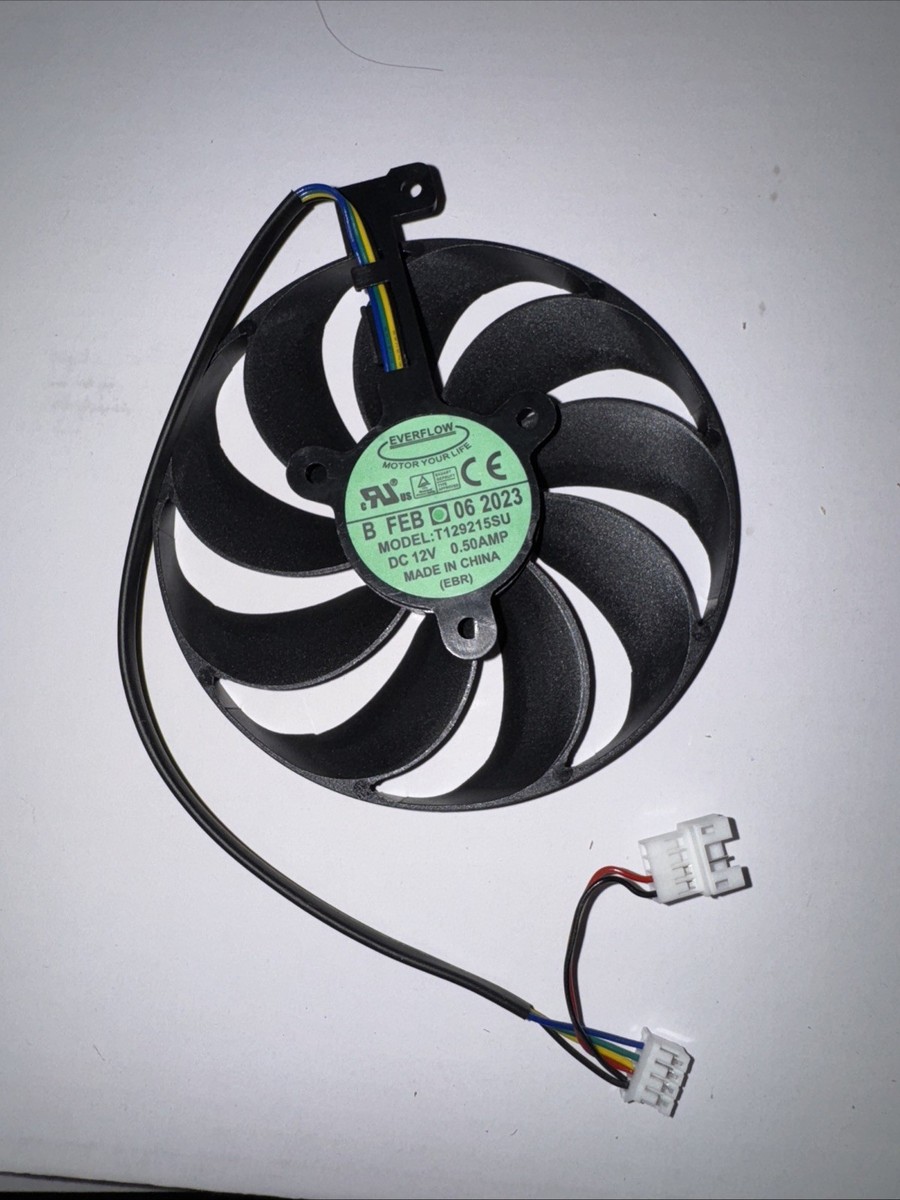Replacement Cooling Fan for Asus Dual RTX 2060 2070 2080 Super Evo