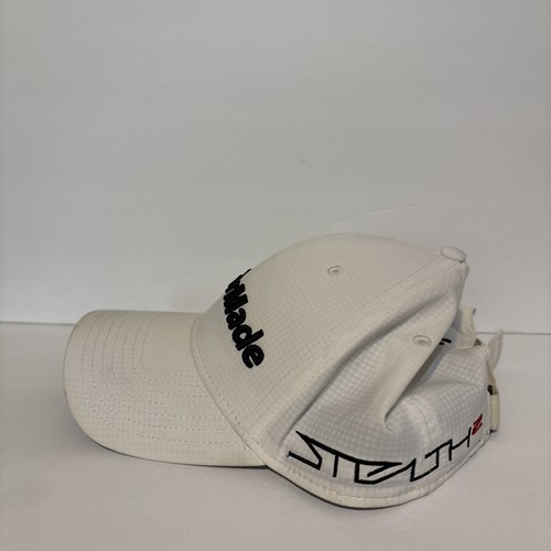 TaylorMade 2025 Canada A-Frame Structured Adjustable Hat White – Golf Stuff
