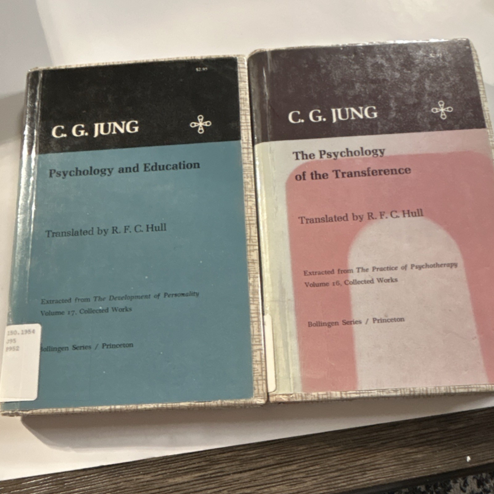 C. G. Jung  1969 HC Vol. 16& 17 Ex-Libra…