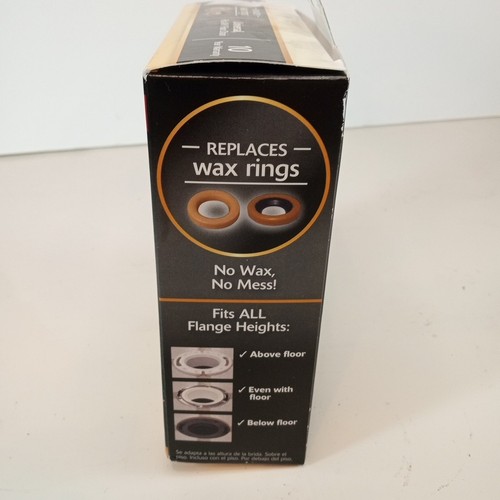 Korky 6000BP Universal Toilette Wachsfrei Versiegelung mit Beschlägen - Toilette... - Bild 6 von 9