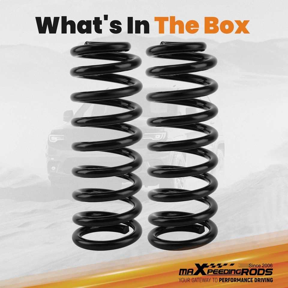 Muelles reductores de bobina de caída delanteros de 2" para Ford F150 2x2 4x4 2004-2013 acero Foto 3 de 4