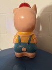 Vintage 1950's Porky Pig Hard Plastic Coin Bank 11" tall — photo 9