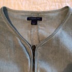 Bandolino Womens Denim Jacket Size Small Zip Front — photo 2
