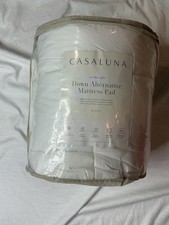 Queen Ultra Loft Down Alternative Mattress Pad Queen Casaluna: 280 Thread Count