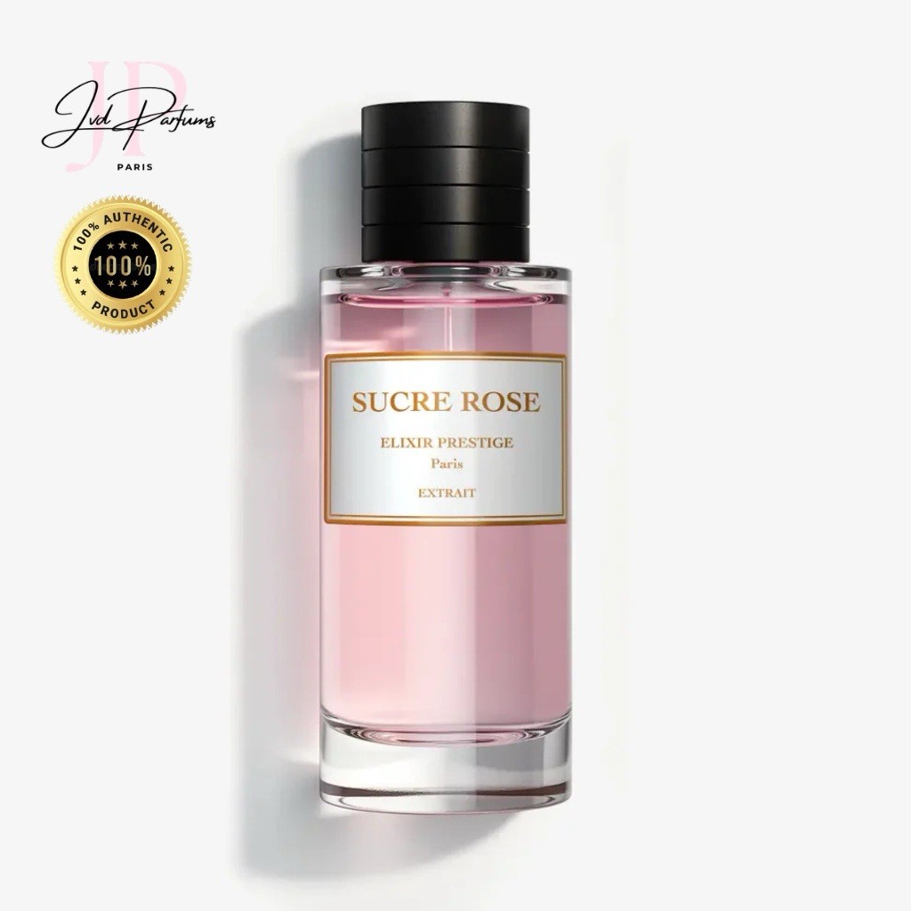 Sucre Rose Élixir Prestige le parfum longue tenue pour femme active en flacon 50 ml
