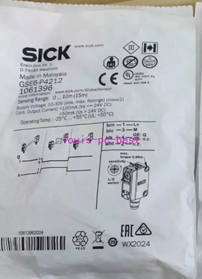 1PCS NEW FOR SICK photoelectric switch sensor GSE6-P4212 1061396 Replacement