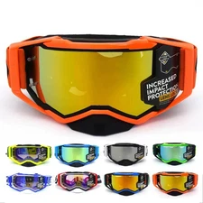 Motorcycle Glasses Custom Foil Color  Motocross Goggles Custom Lens/Foil Color