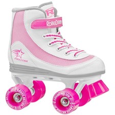 Comfort-Designed Firestar Kids Roller Skates - Lightweight  Secure Fit, Size 4