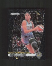 2024 Panini Prizm WNBA #6 Isabelle Harrison Black Velocity Prizms #/39