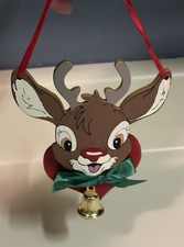 Vintage 1991 Kurt Adler Christmas Ornament - Rudolph The Red Nosed Reindeer