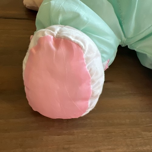 Vintage 1990 Fisher Price Puffalump Kid Baby Puppe Mintgrün - Bild 15 von 18