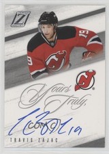 2010-11 Zenith Yours Truly 2011-12 Pinnacle Update Travis Zajac #TZ Auto 03uh