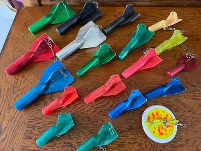 Luhr-Jensen Jet Diver Lot Trolling Steelhead & Salmon Vintage Used Fishing Lure