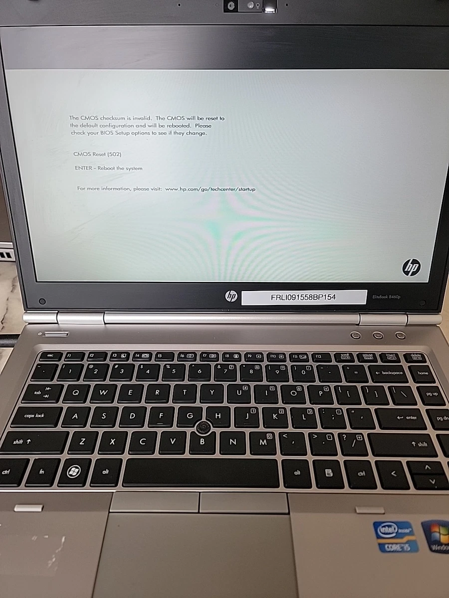 HP Intel Core i5 2nd Gen. Windows 7 Professional PC Laptops