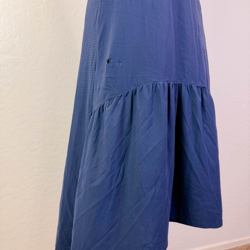 Sweaty Betty Ace Racerback High Low Tank Midi Dress Navy Summer Sporty Sz M FLAW - Picture 9 of 12