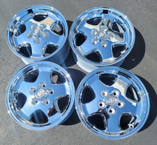 4 New Chrome 16 Jaguar Xj6 Xjs Xj8 Xj12 5-spoke Oem Wheels Rims 59681