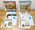Professor Layton and the Curious Village & the Diabolical Box CIB Nintendo DS