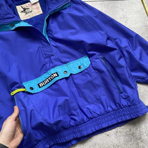 Vintage Burton Surfwear Snowboard Anorak Jacket Size L Ski Retro 80s/90s - Picture 6 of 14