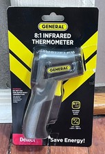 General Tools IRT205 Mini Non-Contact Laser Infrared Thermometer Temperature Gun