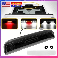 [LED BAR] For 07-14 Silverado Sierra Third 3rd Tail Brake Light Cargo Lamp Black