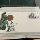 GB Stamps First Day Cover Definitive, high value  £10 Britannia, 1993