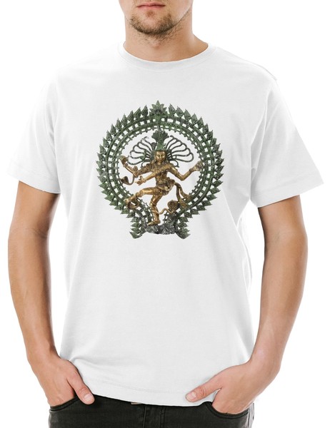 Shiva I Vintage Herren T-Shirt Buddhismus Shivaismus Yoga Buddha Hinduismus Om-image