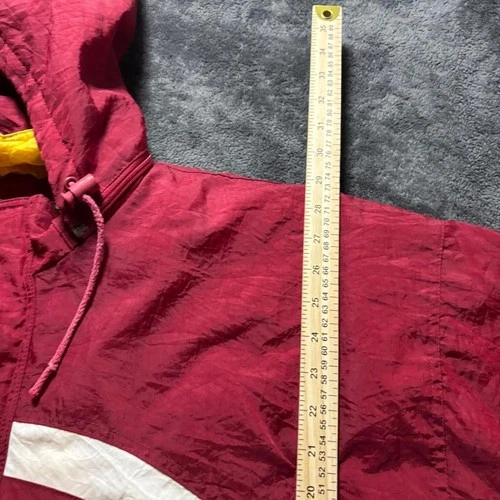 90s Apex One NFL Pro Line Washington Quarter Zip Nylon Pullover Jacket XL image 7