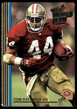 Tom Rathman 1992 Action Packed All-Madden #42 49ers NFL READ FREE SHIPPING