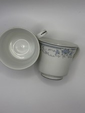 Vintage Sheffield Blue Whisper Porcelain Bone China 2 Tea Coffee Cups 1985 Japan