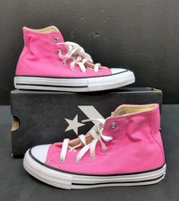 Converse Chuck Taylor All Star High Top Sneakers Youth Size US 13 Pink