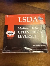 LSDA Medium Duty Cylindrical Leverset Door Handle L100 Entrance