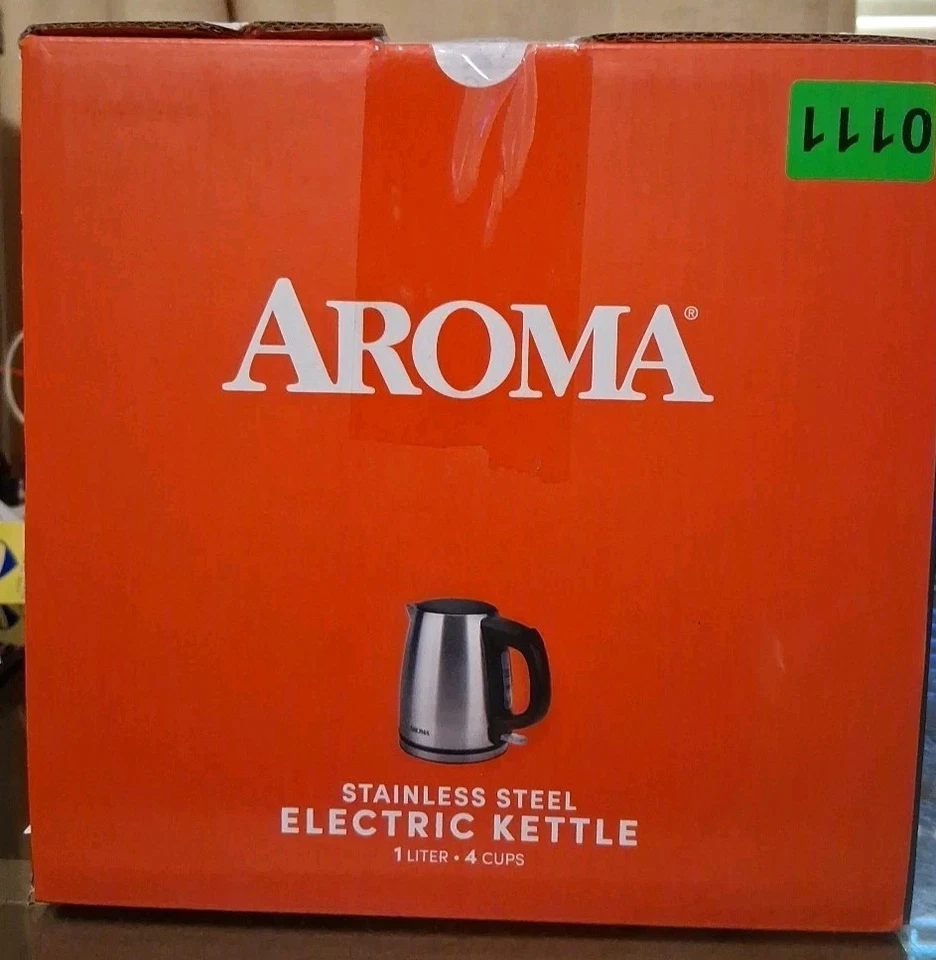 Hervidor eléctrico inalámbrico Aroma AWK-266SB 1 L - acero inoxidable Foto 2 de 4