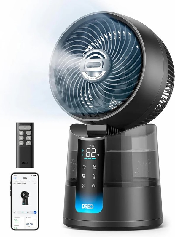 Dreo TurboCool 516S Misting Fan Portable Outdoor Fan New in Box