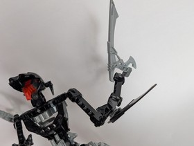 LEGO 8693 Bionicle Karda Nui Phantoka Chirox, 100% Complete W/ 4 Leeches!!