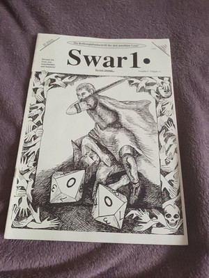 Swar1  - Rollenspielzeitschrift für den sensiblen Leser - Ausgabe 8 - 1991 - RPG