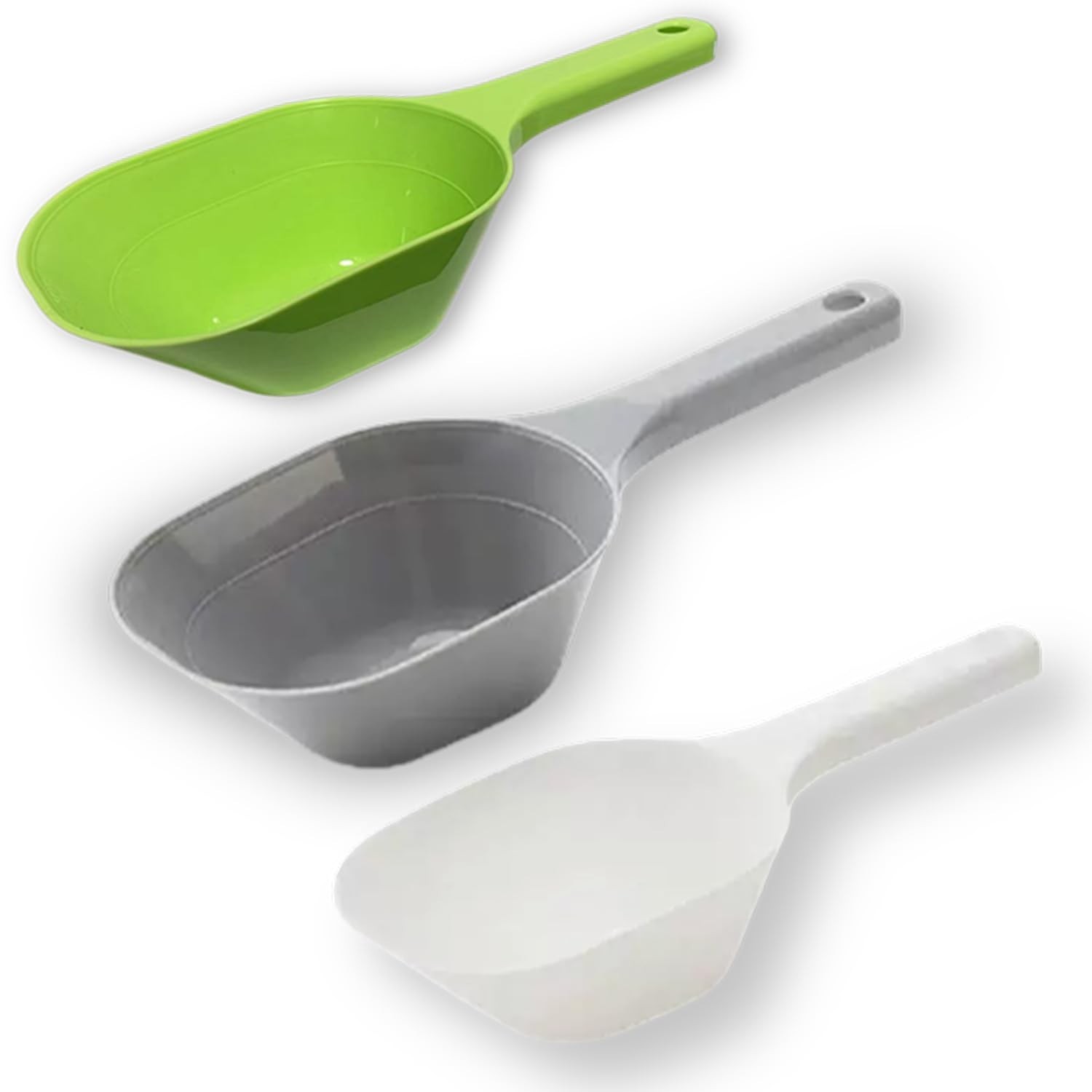 Scoop, 1 Cup Plastic Pet Food Scoop With Measuring Lines For Do...