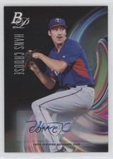 2018 Bowman Platinum Top Prospects Auto Hans Crouse #TOP-36 Auto no9