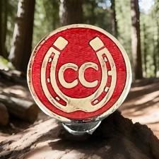 Lovely Condition Caravan Club (Great Britain) Enamel Lapel Badge. M14