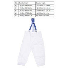 46 Fechthosen Verdickt Stichsicher Verstellbar Fechthose Für Ec