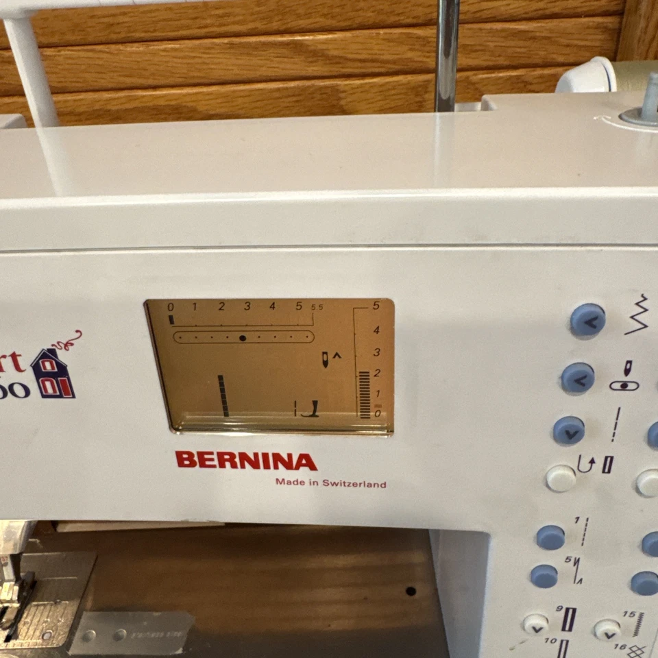 Bernina 160 sewing machine #37 foot Power cord Foot Pedal Extension Table - Image 3 of 4