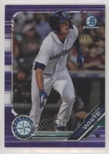 2019 Bowman Chrome Prospects Purple Refractor 63/250 Evan White #BCP-31 y0i