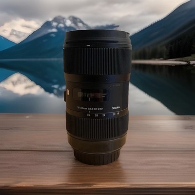 SIGMA 18-35mm F/1: 1.8 DC 72 Lens