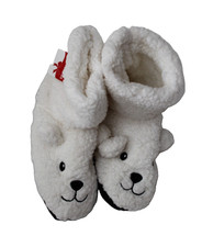 Ladies' Fluffy White Animal- Bear Sheep Puppy Slipper Booties House Slippers