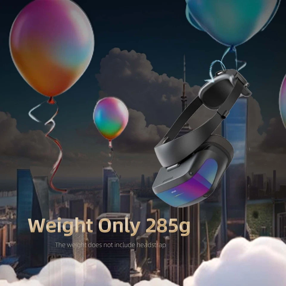 Cuffie E4 VR, Cuffie PCVR Con Controller, Cuffie per Realtà Virtuale per Giochi - Immagine 3 di 4