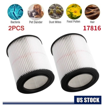 #ad #ad 2 Replacement Cartridge Filter for Shop Vac Craftsman 9 17816 Wet Dry Air Filter $16.88