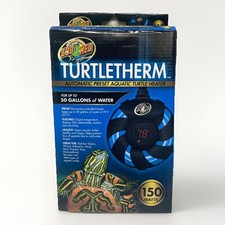 Zoo Med TURTLETHERM Automatic Preset Aquatic Turtle Heater Up to 50 Gallons 150W