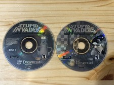 Stupid Invaders (Sega Dreamcast, 2001) Disc 1 & Disc 2 ONLY - Tested & Working